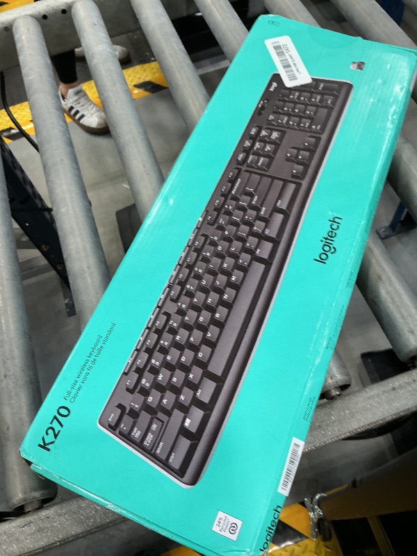 Photo 1 of Logitech K270 Wireless Keyboard - Black