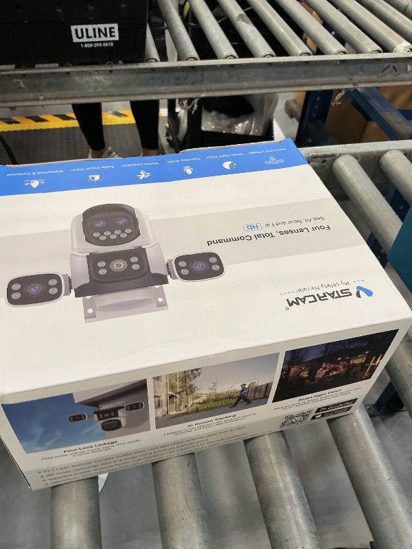 Photo 1 of VSTARCAM 4-Lens Security Camera, 2K, 10X Zoom, PTZ