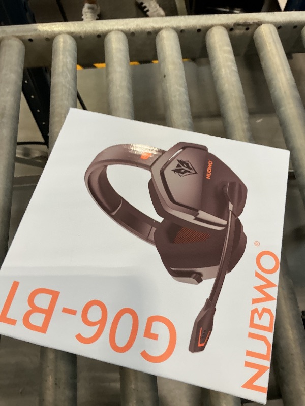 Photo 1 of NUBWO G06 Wireless Gaming Headset - Orange