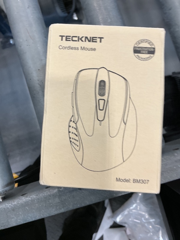 Photo 1 of TECKNET Wireless Mouse - Grey
