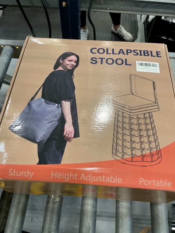 Photo 1 of Exogol Collapsible Stool with Backrest & Cushion
