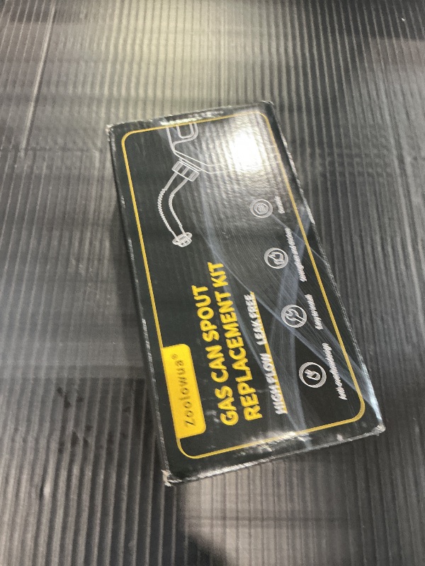 Photo 1 of Zoolowua Gas Can Spout Replacement Kit (3 Kits-Yellow)