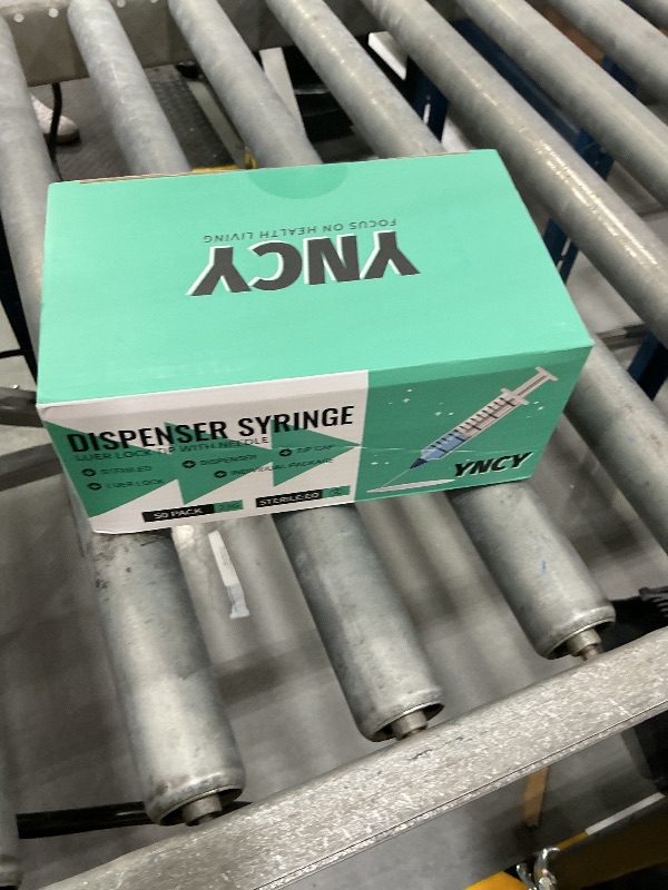 Photo 1 of YNCY 50 Pack 3ml Syringes with Needles