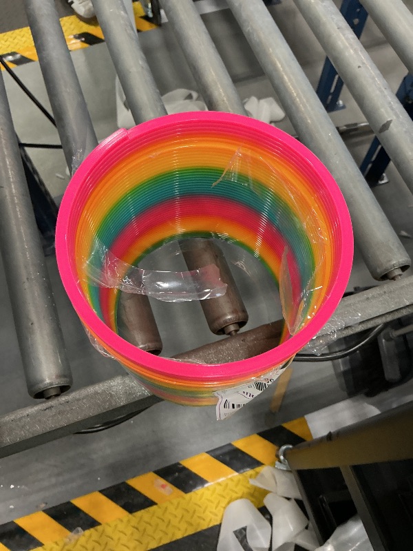 Photo 1 of Bedwina Jumbo Rainbow Spring Coil Toy, 6 Inch