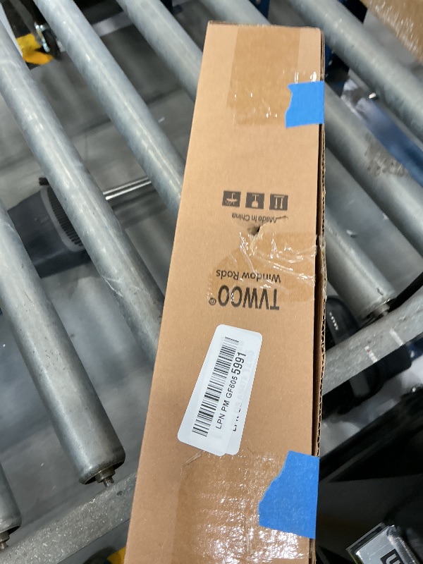 Photo 1 of TVWOO Gold Wrap Around Curtain Rods 28-48"