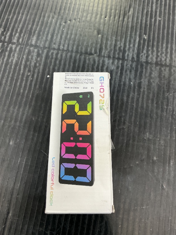 Photo 1 of flintronic Digital LED Alarm Clock with Snooze and Temperature