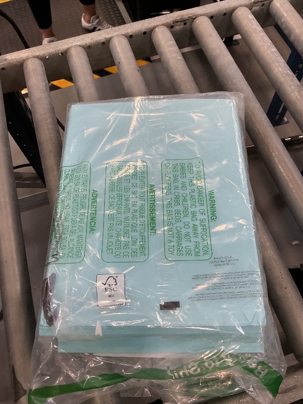 Photo 1 of Amazon Basics 30% Recycled Color Copy Paper, 8.5" x 11", 20lb, Pastel Blue, 500 Sheets