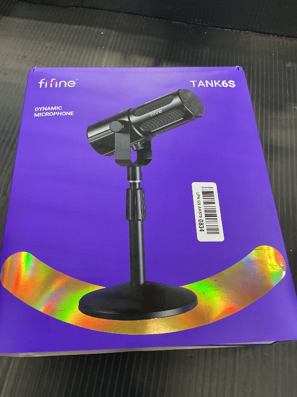Photo 1 of FIFINE AmpliTank TANK6S Dynamic Microphone