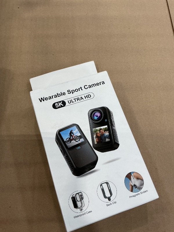 Photo 1 of QIYOOO 4K 60FPS Action Camera with Dual Screens