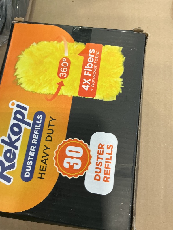 Photo 1 of REKOPI Duster Refills, 30 Count, Yellow