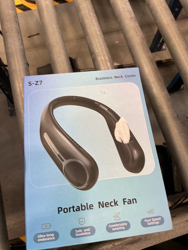 Photo 1 of Kinhowly Portable Neck Fan, 6000mAh, Purple