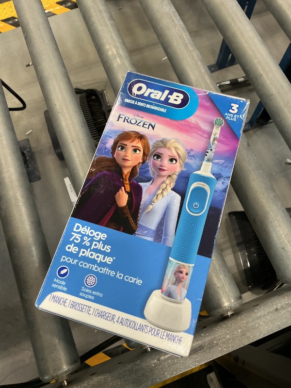 Photo 1 of Oral-B Kids Electric Toothbrush - Disney Frozen, Blue