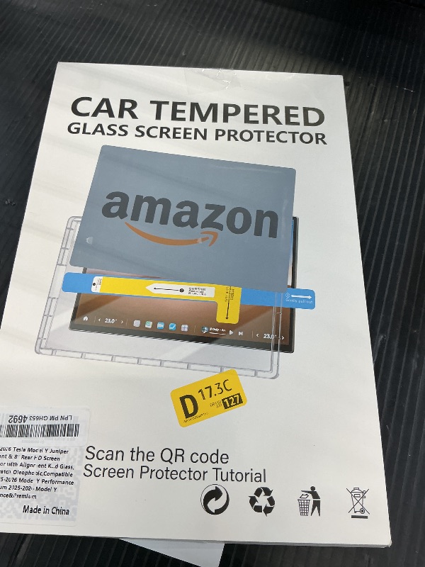 Photo 1 of sproerden 16"+8" Screen Protector for 2026 Tesla Model Y Juniper