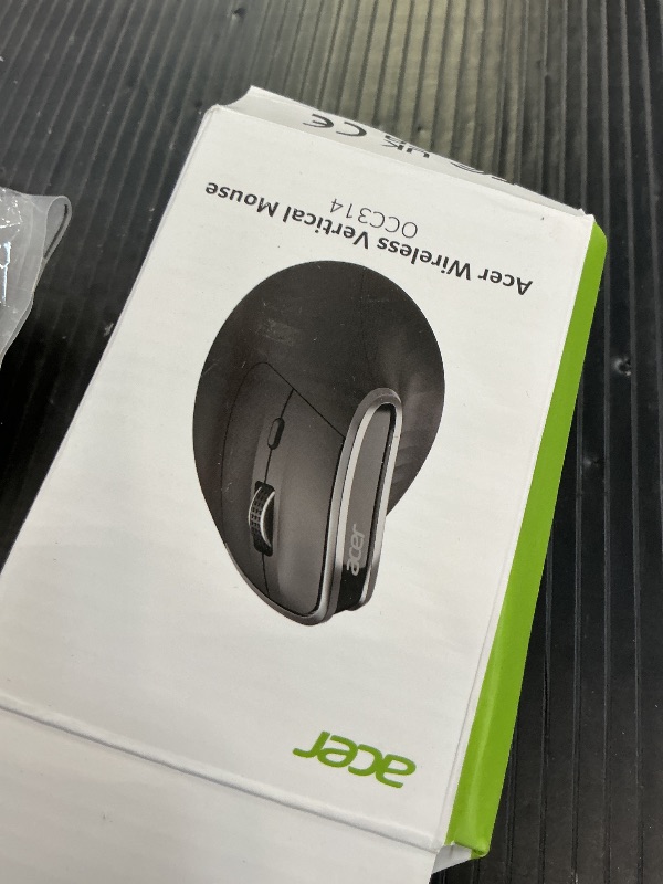 Photo 1 of Acer Ergonomic Mouse Wireless, Vertical Computer Mouse for Laptop, PC