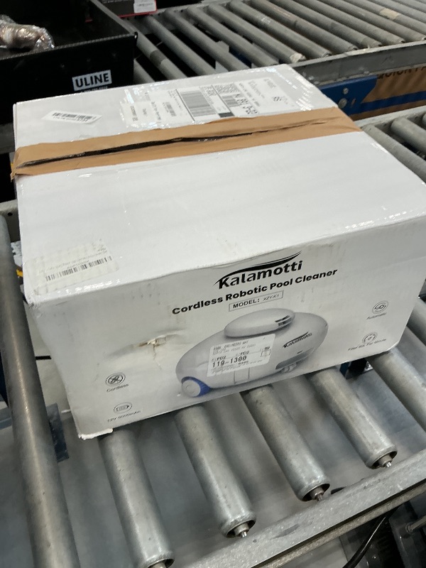 Photo 1 of [2026 New] AQUVII K2 Pool Robotic Pool Cleaner, 120-Min Runtime, Powerful Suction for Above Ground & In-Ground Flat Pools up to 1140 Sq.ft, Self-Parking, Lightweight