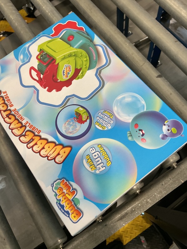 Photo 1 of Bubble Fun Bubble Machine with Safe Solution