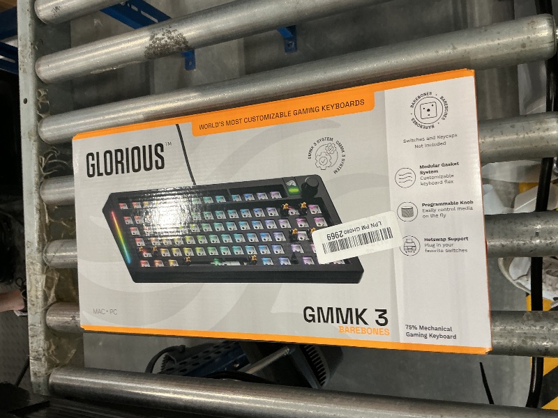 Photo 1 of GLORIOUS GMMK 3 TKL Barebones Mechanical Gaming Keyboard