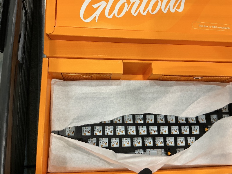 Photo 1 of GLORIOUS GMMK 3 TKL Barebones Mechanical Gaming Keyboard