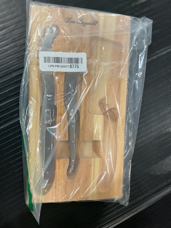 Photo 1 of Lou Laguiole Tradition 3 Piece Cheese Knife Set