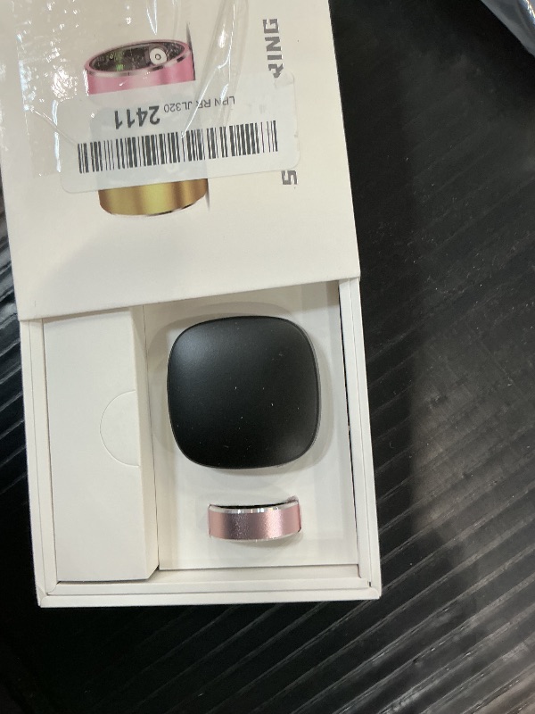 Photo 1 of PJIVE Smart Ring - Fitness Tracker with BP/HR Monitor, Sleep Tracking