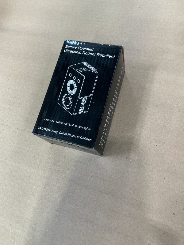 Photo 1 of Angveirt Ultrasonic Rodent Repellent - Black