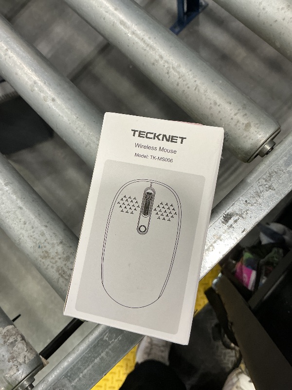 Photo 1 of TECKNET Compact Ambidextrous Wireless Mouse for Laptop Yellow