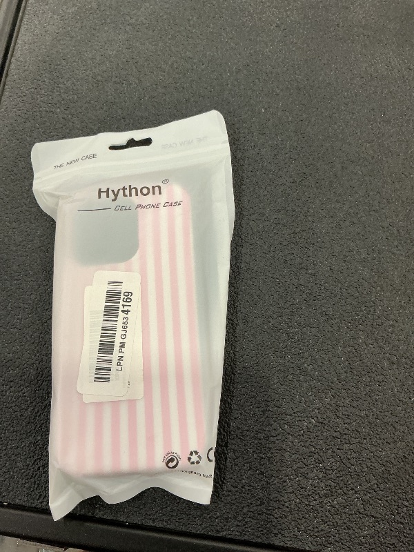 Photo 1 of Hython iPhone 15 Pro Case - Striped TPU Bumper