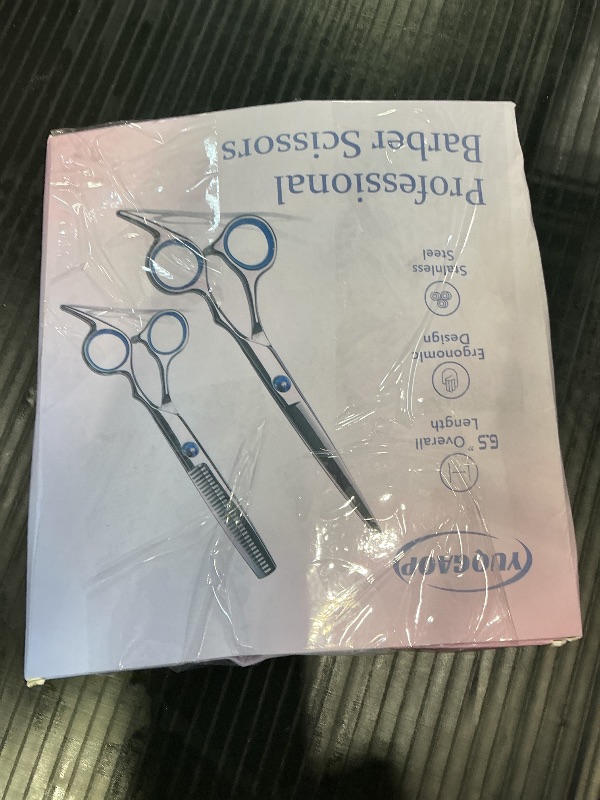 Photo 1 of YUQGAOP 9-Piece Hair Cutting Shears Set