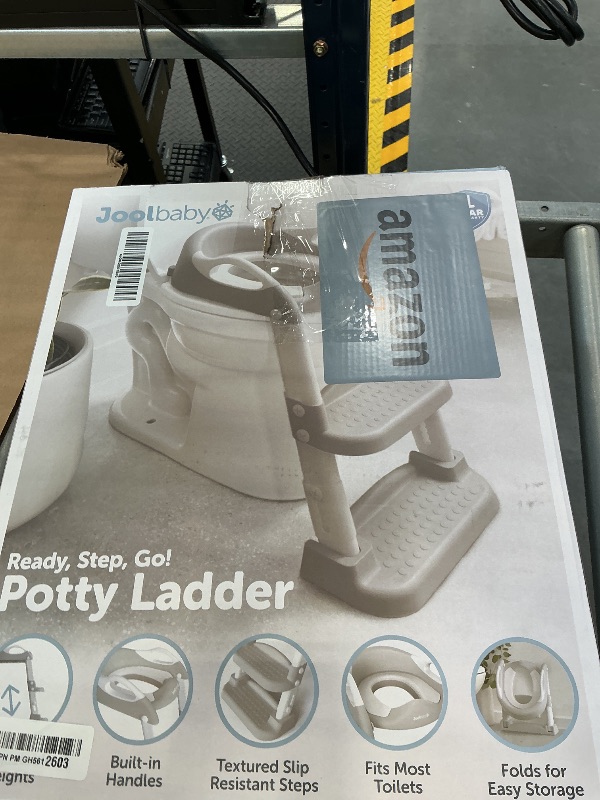 Photo 1 of Jool Baby Potty Training Seat with Ladder (Gray)