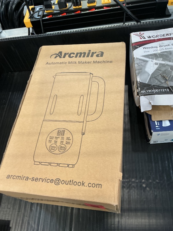 Photo 1 of Arcmira Automatic Nut Milk Maker Machine, 35oz, 10-Blade