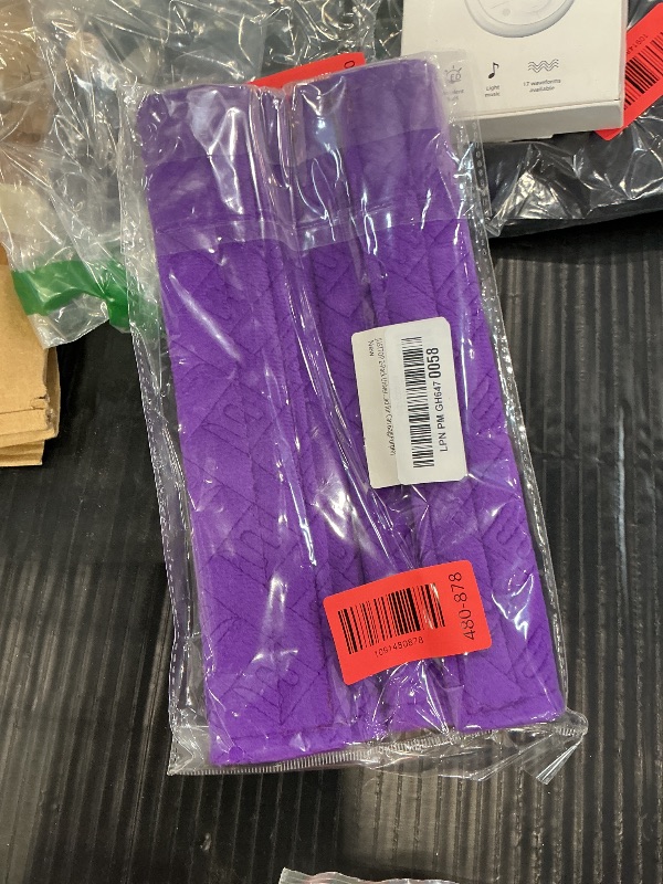 Photo 1 of JUSTTOP Universal Car Seat Belt Pads - 2 Pack (Purple)