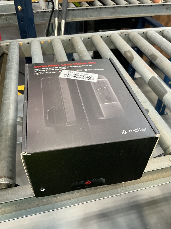 Photo 1 of SwitchBot Lock Vision Pro Smart Lock - Matte Black