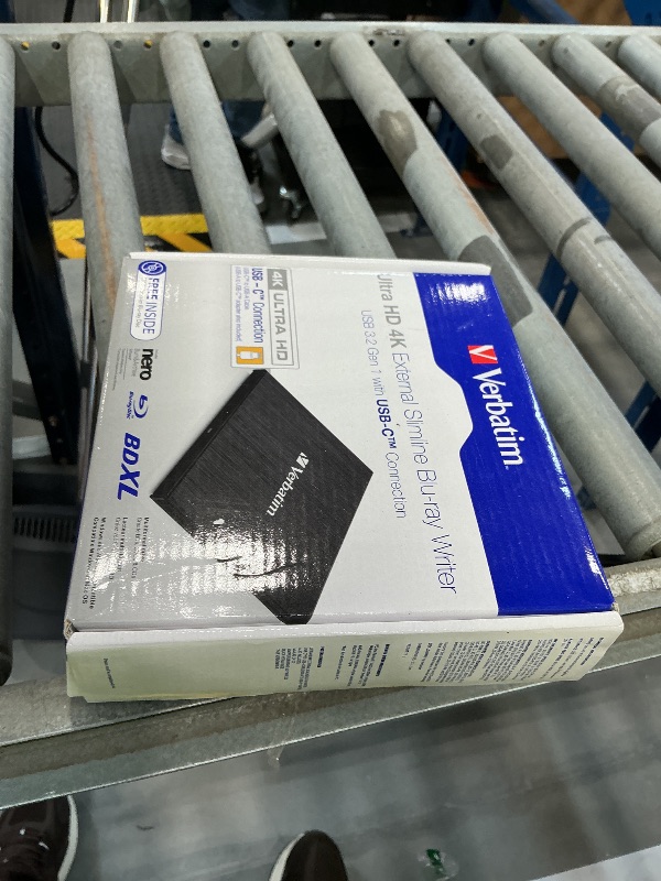 Photo 1 of Verbatim Ultra HD 4K Blu-ray Writer, USB-C, BDXL and M-DISC Support