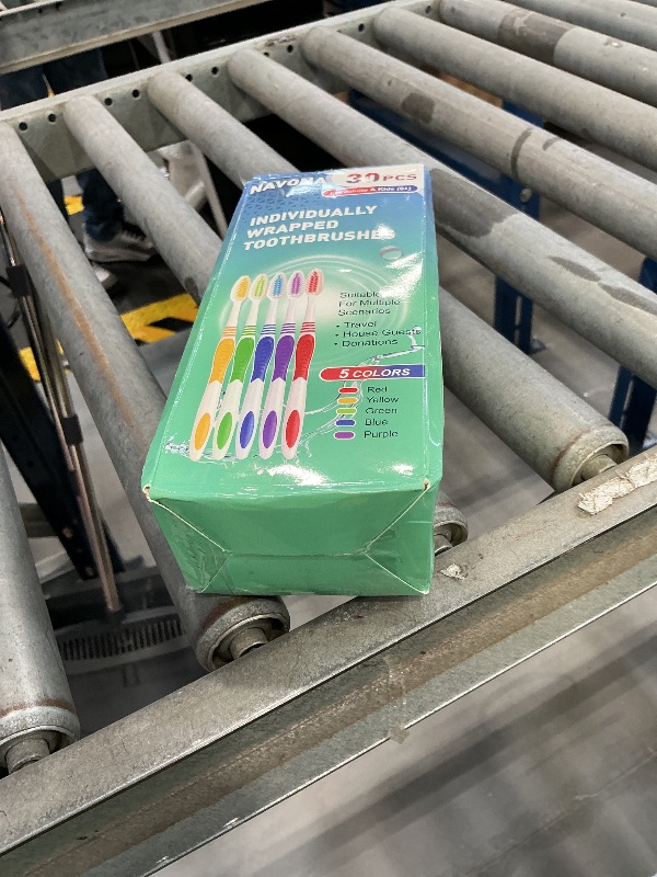 Photo 1 of Navona 30-Pack Soft Bristle Toothbrushes
