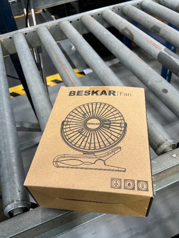 Photo 1 of BESKAR USB Clip-on Fan, Black