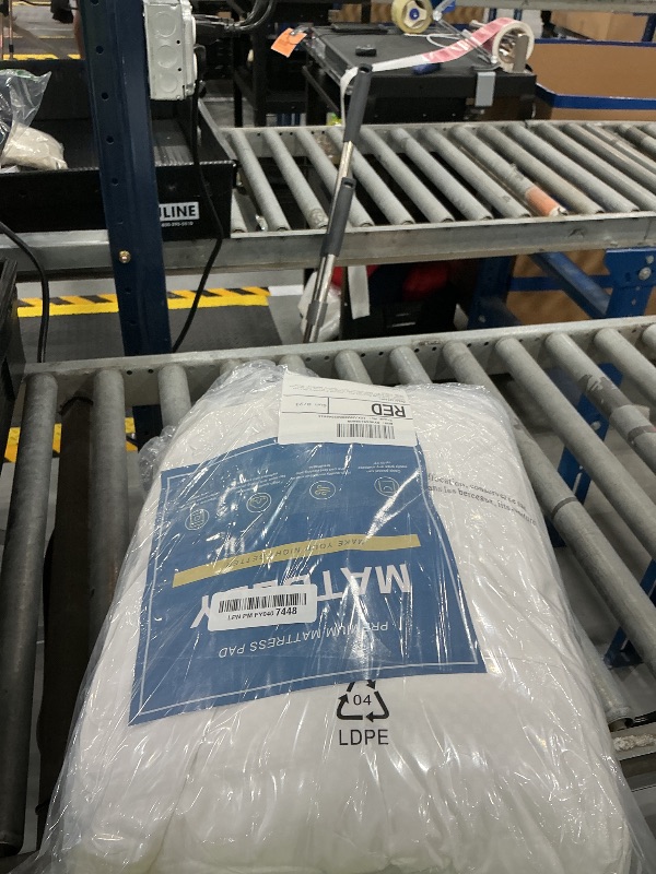 Photo 1 of MATBEBY King Size Mattress Pad - Cooling, Breathable, 78x80 Inches