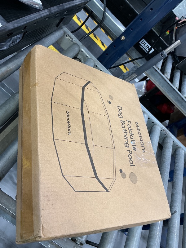 Photo 1 of Meowant Foldable Dog Pool, 48" Kiddie Pool