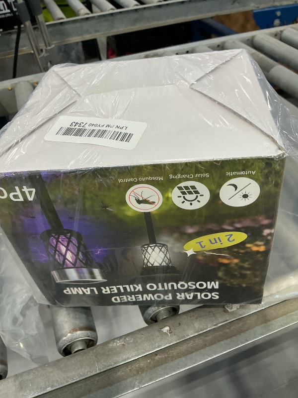 Photo 1 of Lycxbfjia 4 Pack Solar Bug Zapper