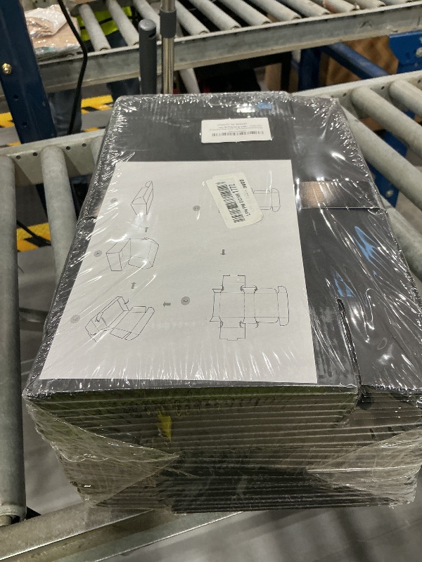 Photo 1 of Timirog 9x6.5x2 Inches Black Shipping Boxes 25 Pack Corrugated Cardboard