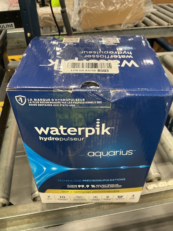 Photo 1 of Waterpik Aquarius Countertop Water Flosser