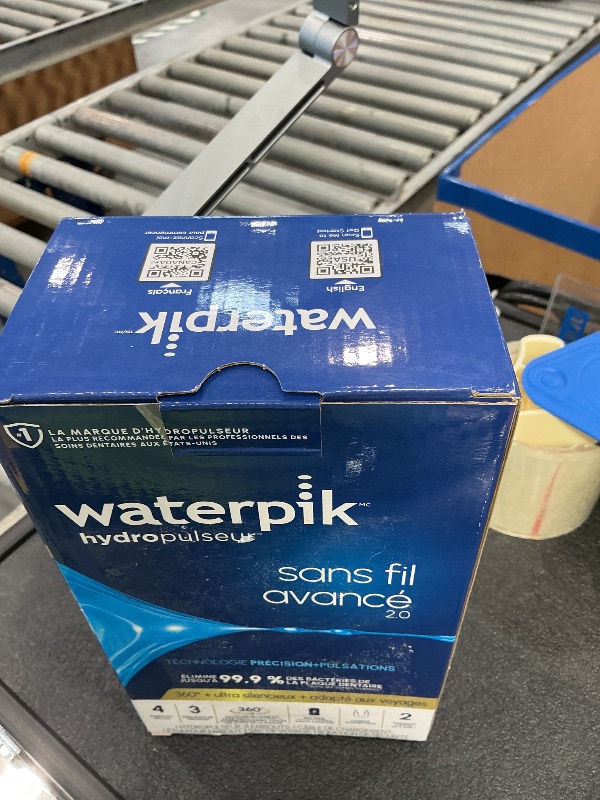 Photo 1 of Waterpik Cordless Advanced Water Flosser - White