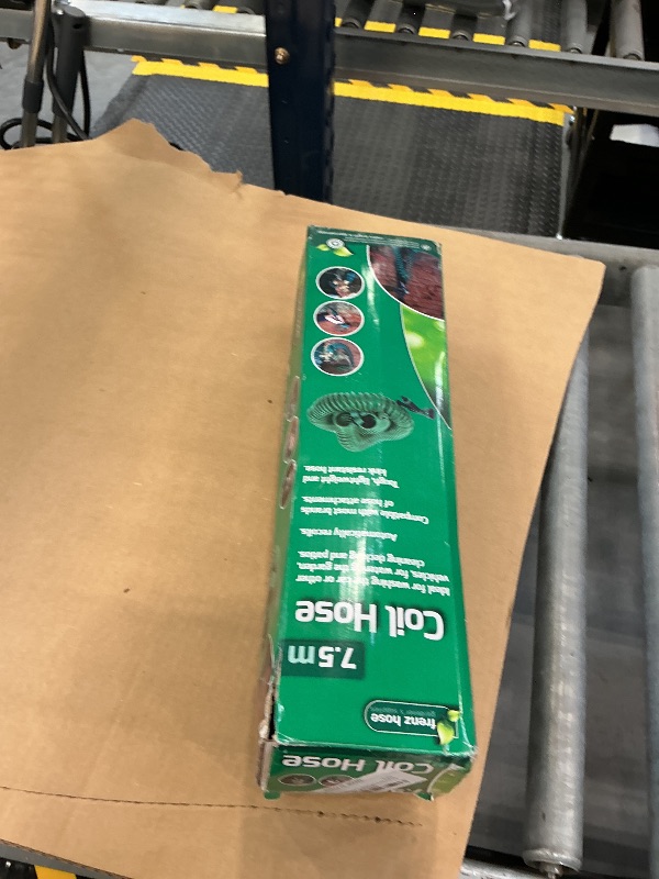 Photo 1 of PiscatorZone 25ft EVA Coiled Garden Hose