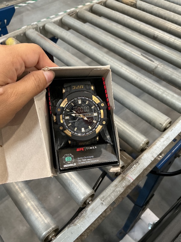 Photo 1 of Timex UFC Combat Quartz Analog-Digital Black Dial Men's Watch TW5M58300JT