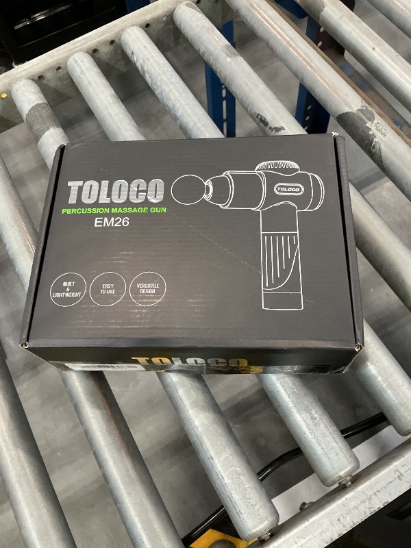 Photo 1 of TOLOCO Deep Tissue Massage Gun - Black