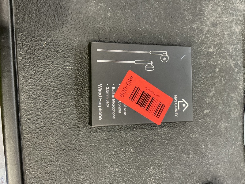 Photo 1 of MAS CARNEY Wired Earbuds WH9