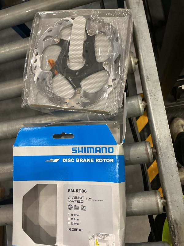 Photo 1 of Shimano XT SM-RT86 Ice Tech Brake Rotor - 160mm