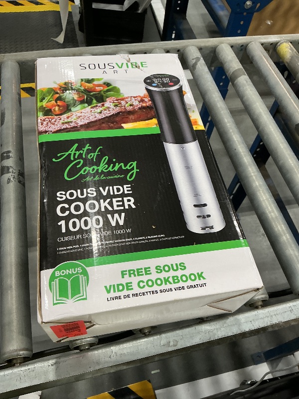 Photo 1 of SOUSVIDE ART Sous Vide Immersion Cooker Kit
