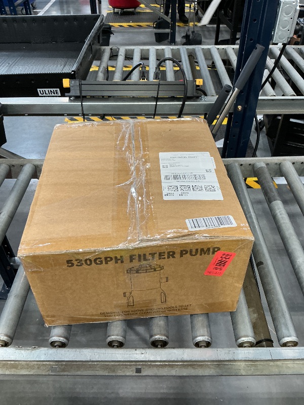 Photo 1 of BluClear Basic Series 530 GPH Above Ground Pool Filter Pump - ETL Certified Pool Cartridge Filter Pump System with GFCI Protection | Enhances Water Clarity - Efficiently Removes Impurities - Sky Blue
