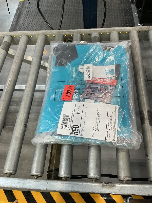 Photo 1 of WORKPRO Extra Large Moving Bags with Backpack Straps, 1 Pack, Blue