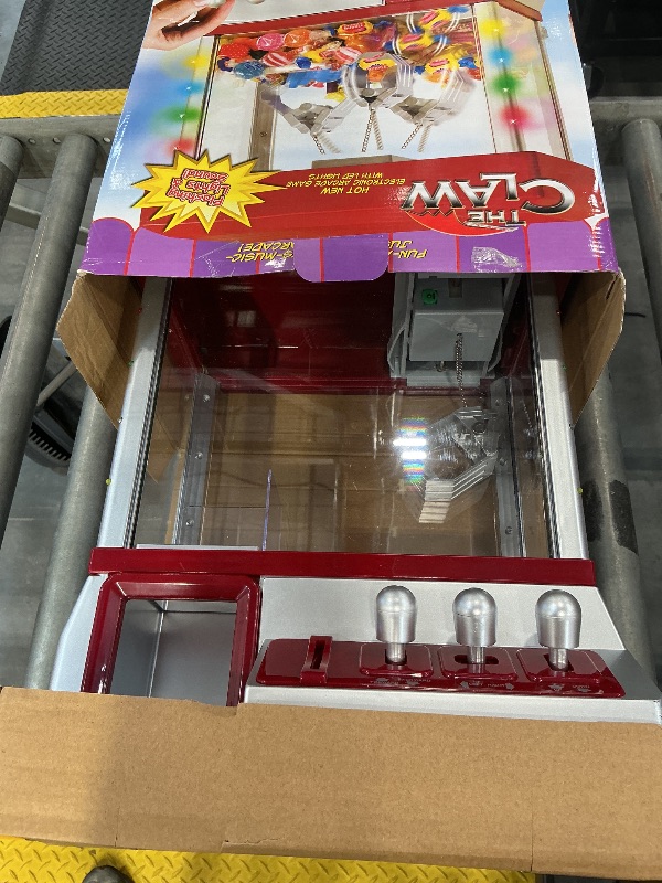 View 3 of Etna Electronic Arcade Claw Machine with Flashing Lights